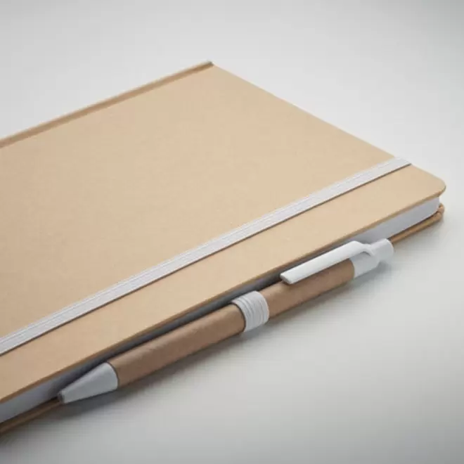 CARNET RECYCLE A5 LIGNE PERSONNALISE 'HORUS STYLO'