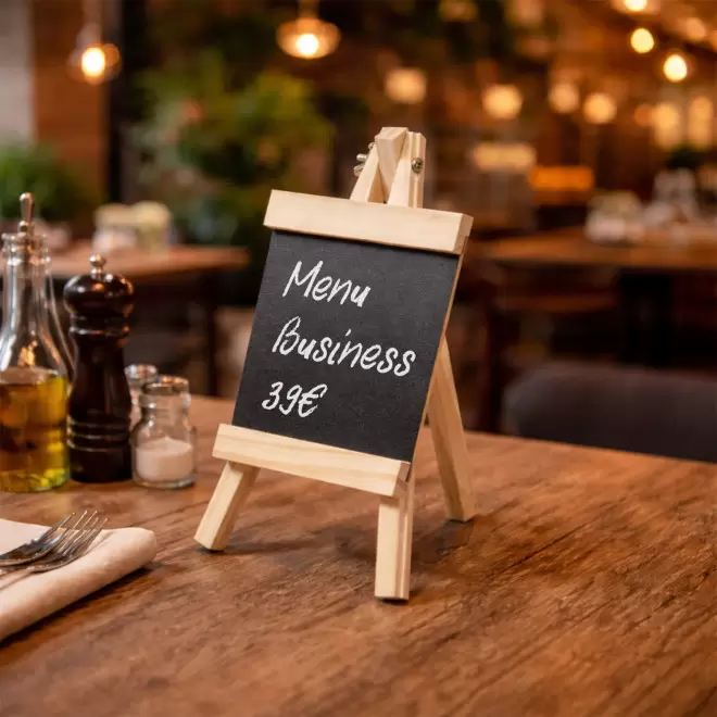 MINI TABLEAU NOIR PERSONNALISE 'CHEVALO'