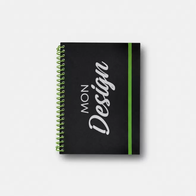 CARNET SPIRALE PERSONNALISABLE 'BILBA'