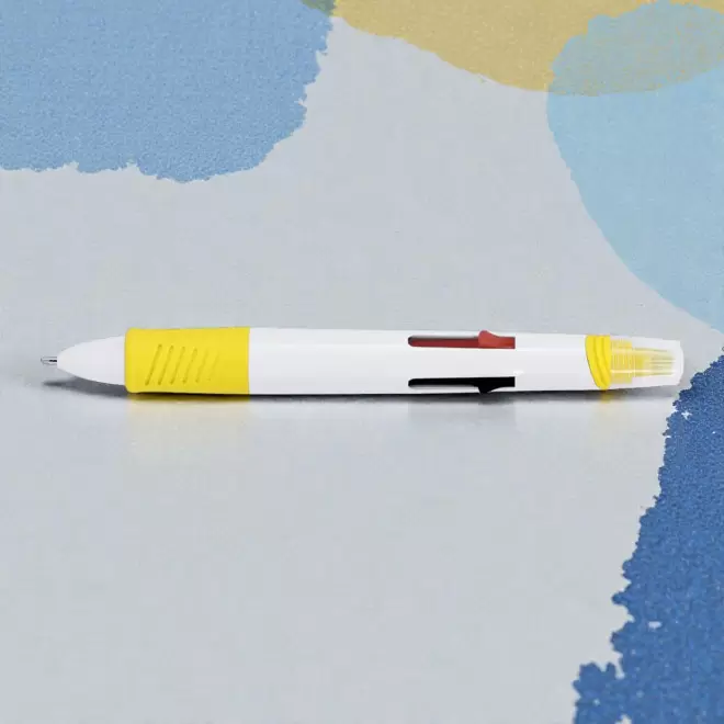 STYLO 4 COULEURS PERSONNALISE 'FLOW'