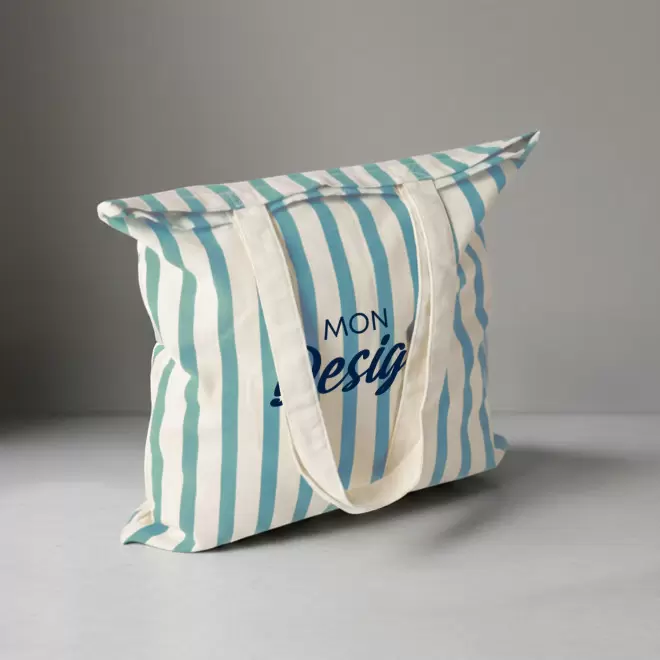 SAC COTON RECYCLE RAYE PERSONNALISABLE 'CALLI'