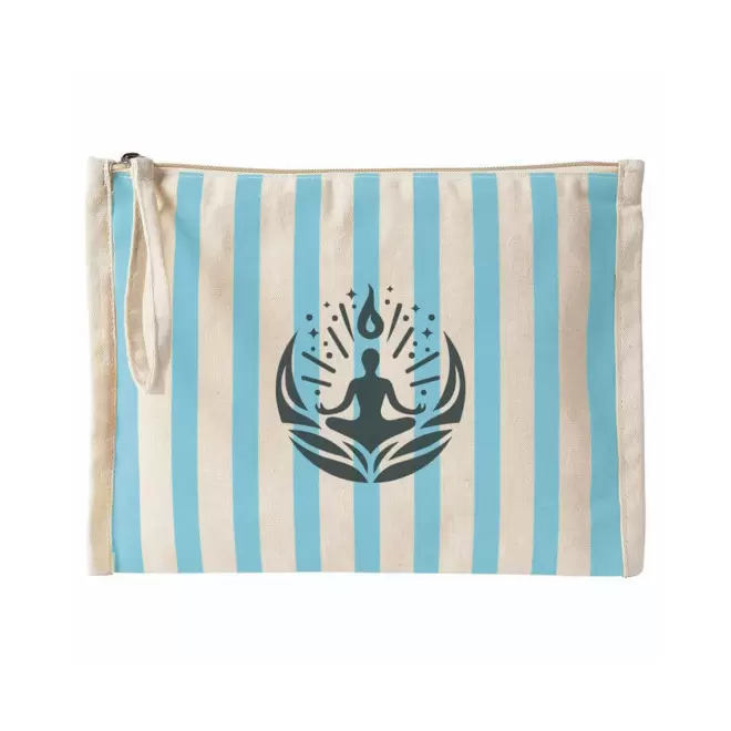 TROUSSE DE TOILETTE RAYE PERSONNALISABLE 'CALLI'
