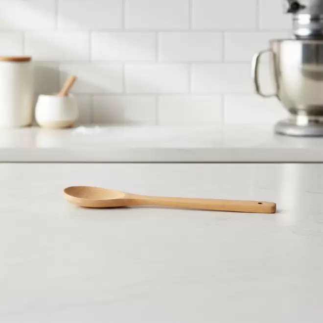 CUILLERE DE CUISINE EN BAMBOU PERSONNALISEE 'CREMY'