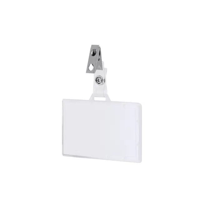 PORTE BADGE AVEC PINCE PERSONNALISE 'KISTO'