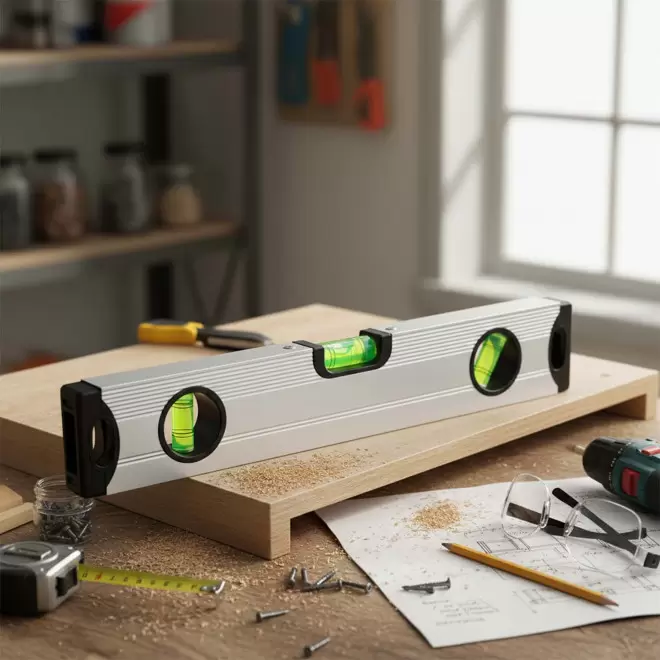 NIVEAU A BULLE MAGNETIQUE PERSONNALISEE 'CALUMO'