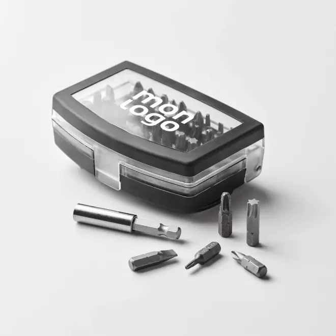 BOITE EMBOUTS TOURNEVIS PERSONNALISABLE 'SCREYO'