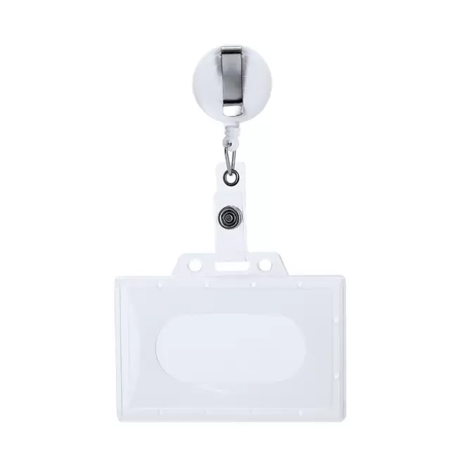 LANYARD PORTE BADGE DEROULEUR PERSONNALISE 'KISTOU'