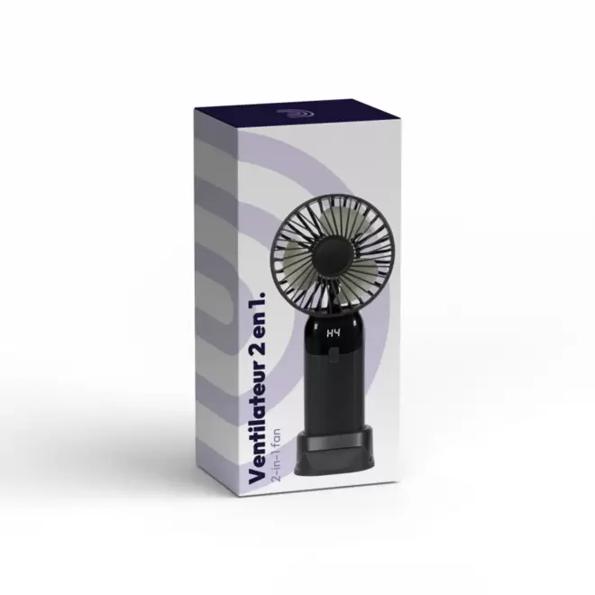 VENTILATEUR SUPPORT TEL PERSONNALISE 'HARY'