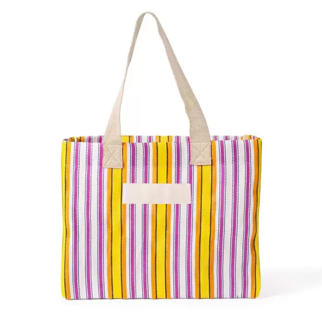 CABAS AVEC RAYURES PERSONNALISE 'OPHELIA'