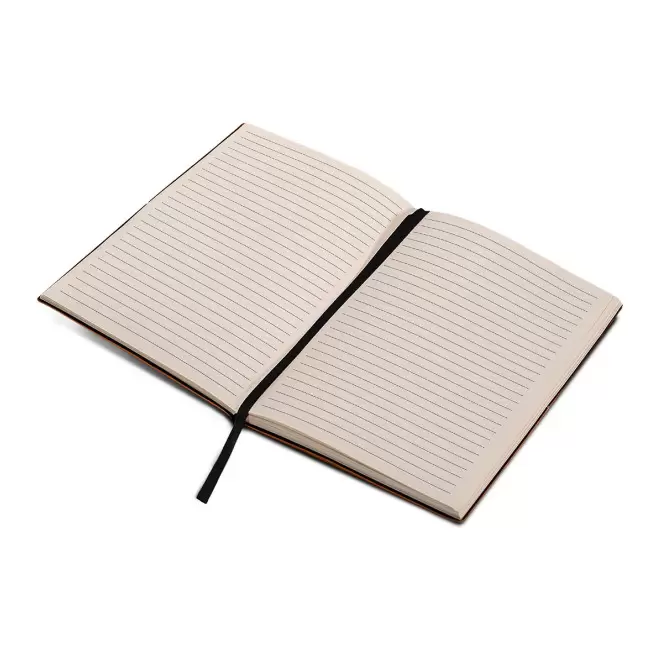 CARNET PERSONNALISABLE CUIR RECYCLE 'VIREO ELASTIQUE'