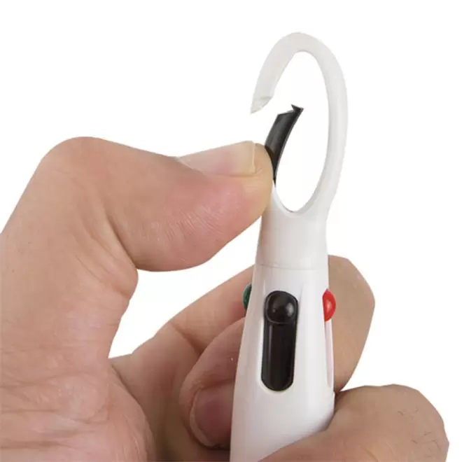 STYLO 4 COULEURS MOUSQUETON PERSONNALISE 'CROCHET'