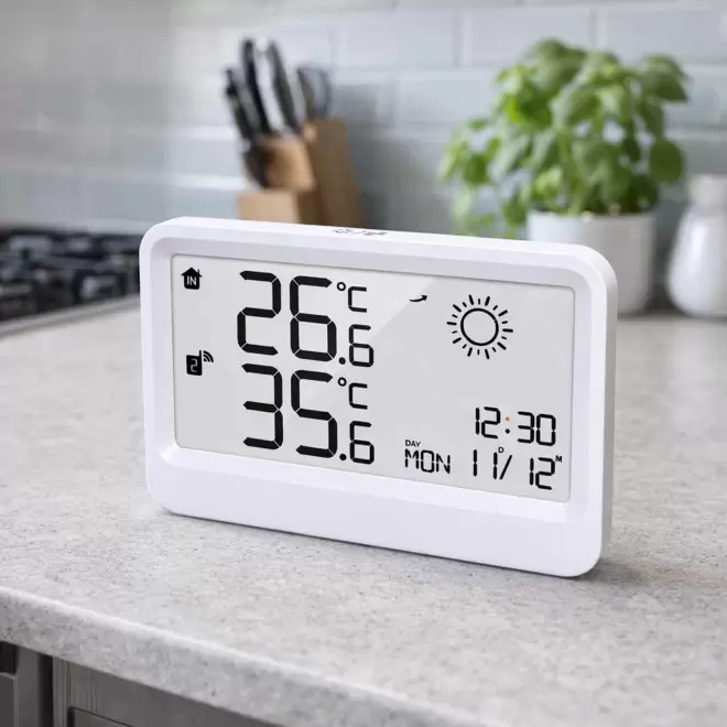 STATION METEO AVEC SONDE PERSONNALISEE 'NOUAGO'
