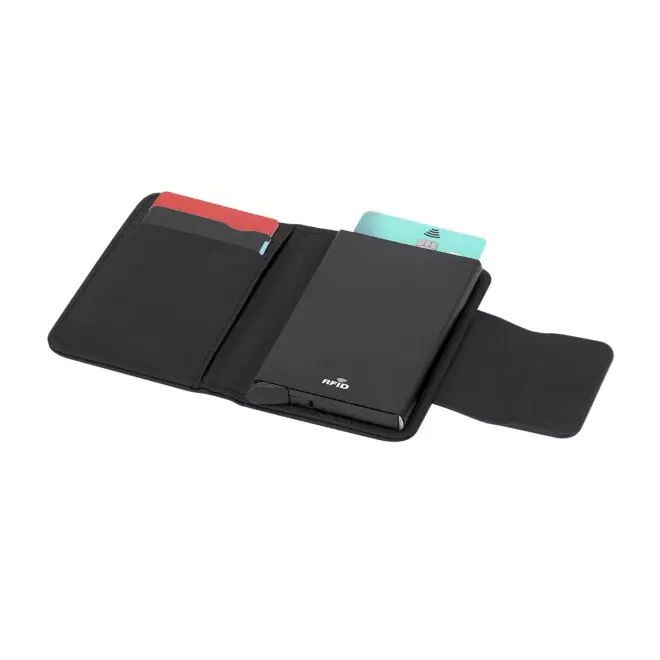 PORTE CARTES EN PU PERSONNALISE 'BANKIX MONNAIE'