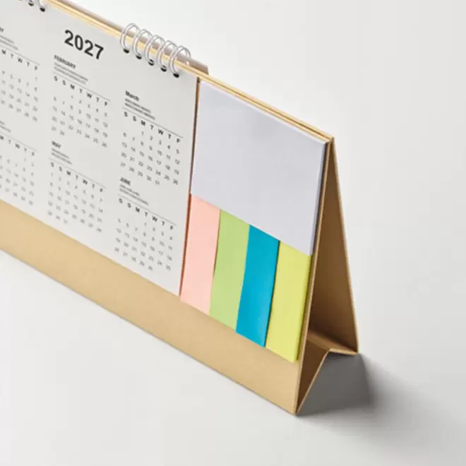 CALENDRIER BUREAU MEMO PERSONNALISE 'CABUMO'