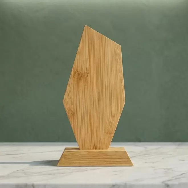 TROPHEE PUBLICITAIRE BAMBOU 'FAUSTINO FLAMME'