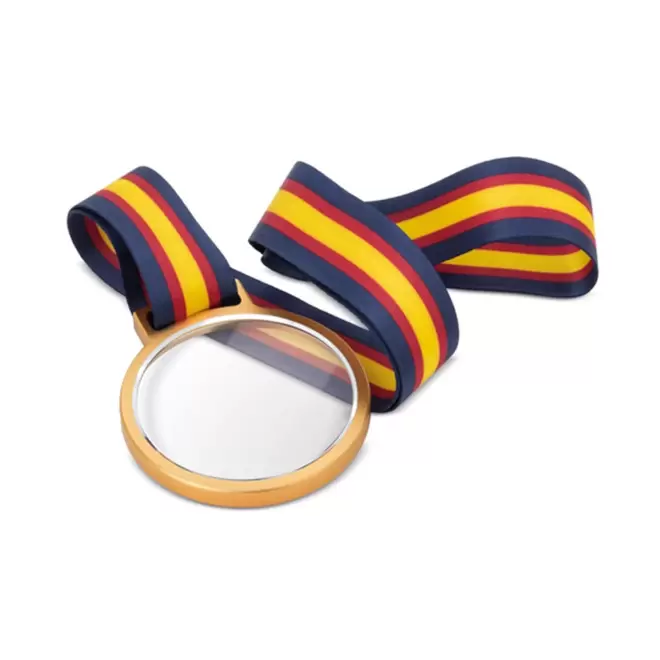 MEDAILLE EN VERRE PERSONNALISEE 'VALDES'