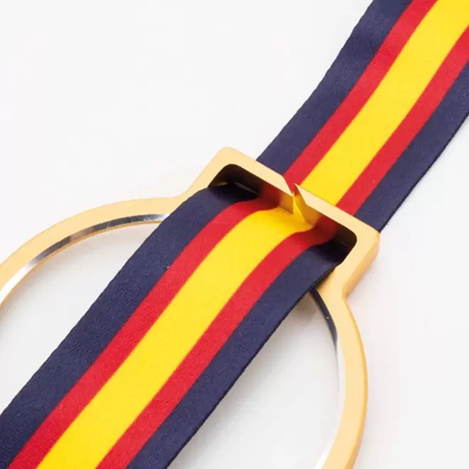 MEDAILLE EN VERRE PERSONNALISEE 'VALDES'