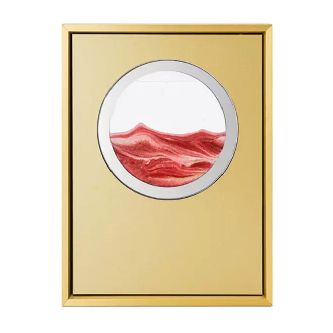 TROPHEE AVEC SABLE MOUVANT PERSONNALISE 'CLEOPATRE'