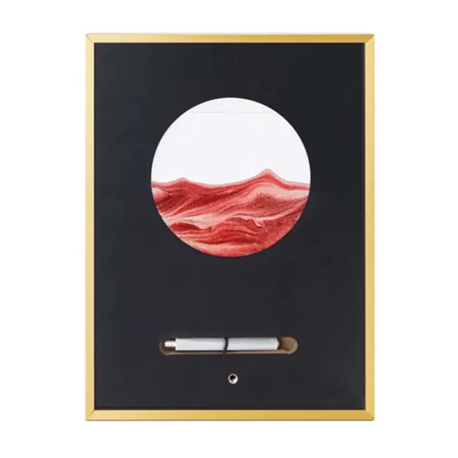 TROPHEE AVEC SABLE MOUVANT PERSONNALISE 'CLEOPATRE'