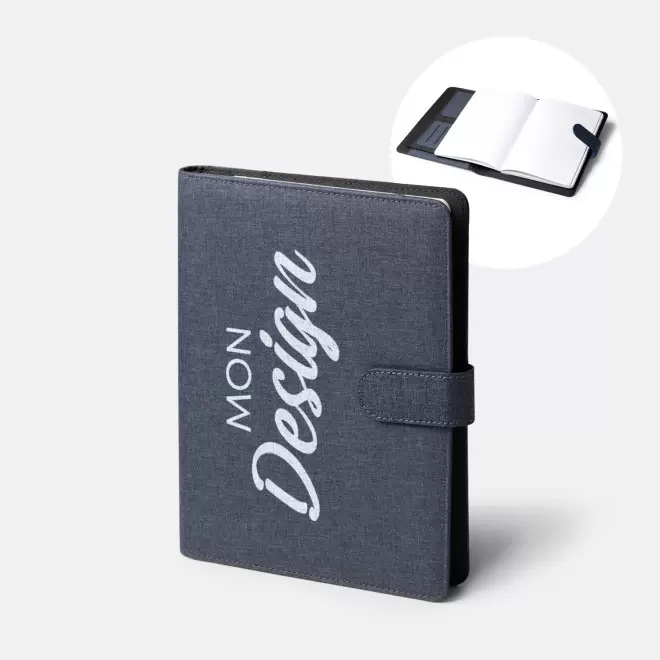 CONFERENCIER PERSONNALISABLE A5 RPET 'SAMARO'