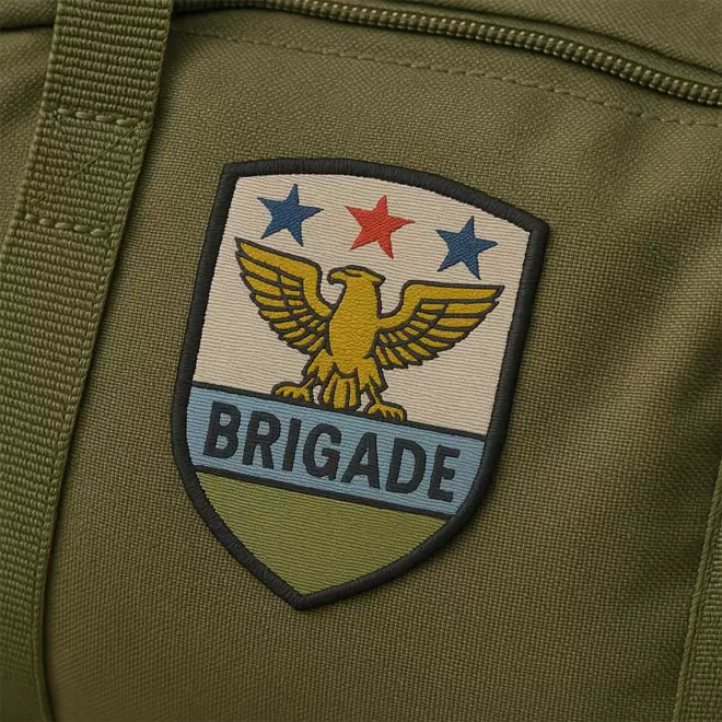 ECUSSON TISSE A COUDRE PERSONNALISABLE 'CRAT'