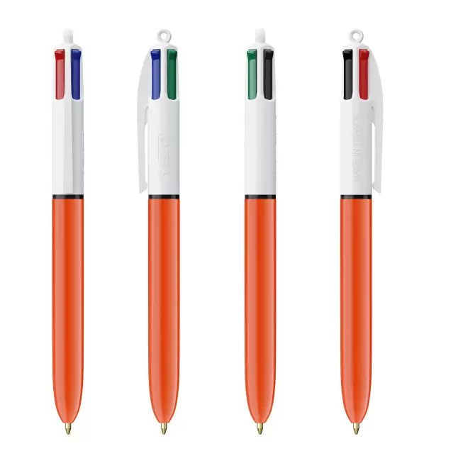 STYLO 4 COULEURS BIC® PERSONNALISABLE 'FINE BILLE'