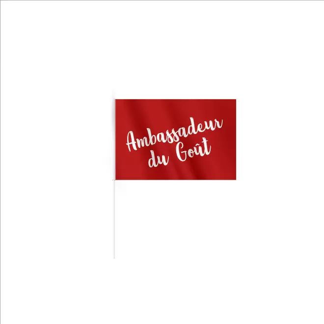DRAPEAU DE SUPPORTER PERSONNALISÉ 15x10 'POWERFUL'