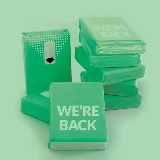 MINI PAQUET DE MOUCHOIRS PERSONNALISABLE 'TCHOUMA'