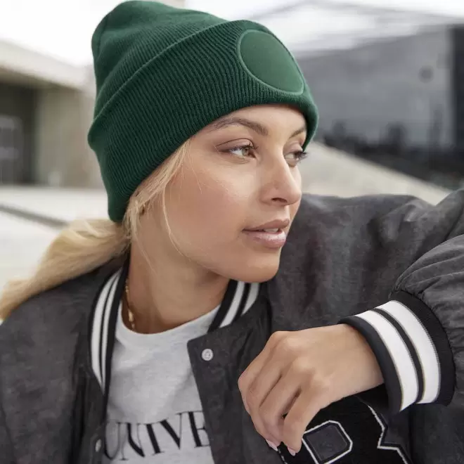 BONNET REVERS PERSONNALISABLE 'CAPELINO PATCH ROND'