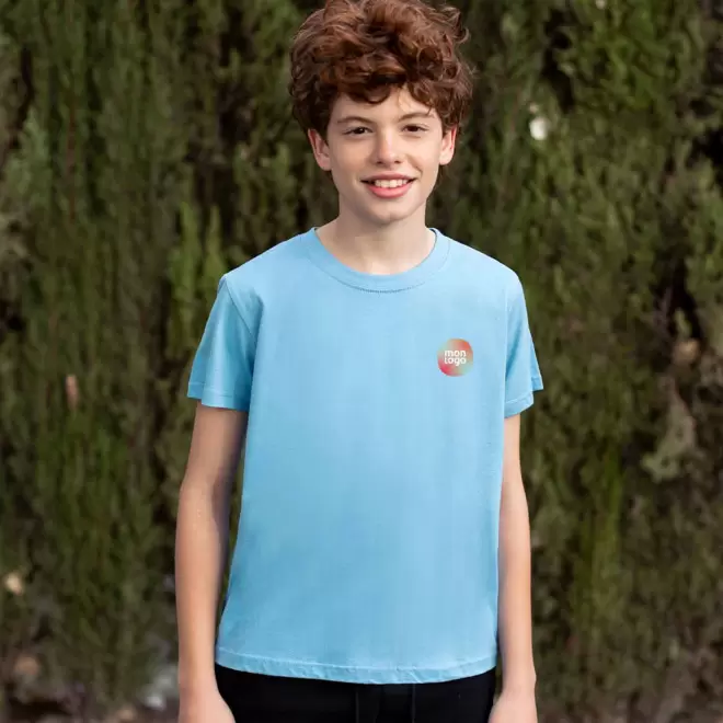 TEE SHIRT ENFANT COULEUR PERSONNALISABLE 'NAYA KIDS 160'