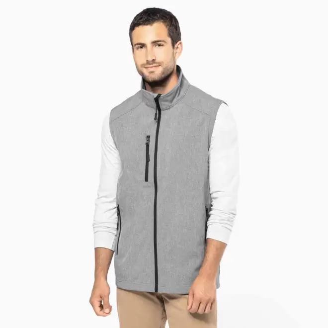 VESTE SOFTSHELL HOMME PERSNNALISABLE 'KARISOFT BW'