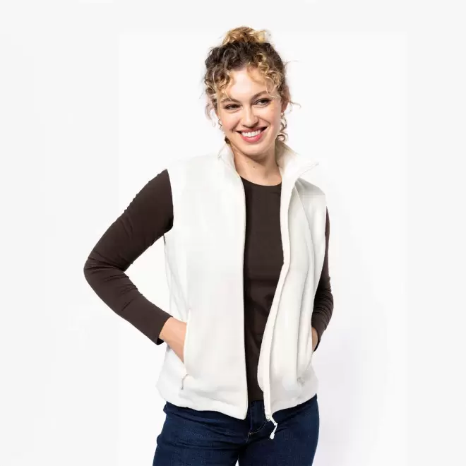 POLAIRE PERSONNALISABLE BODYWARMER FEMME 'KARIPOL BW'