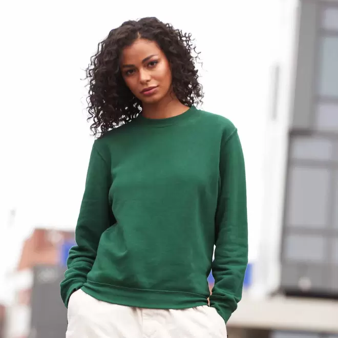 SWEAT SHIRT PERSONNALISABLE MIXTE ROND 'HOLA BIO'