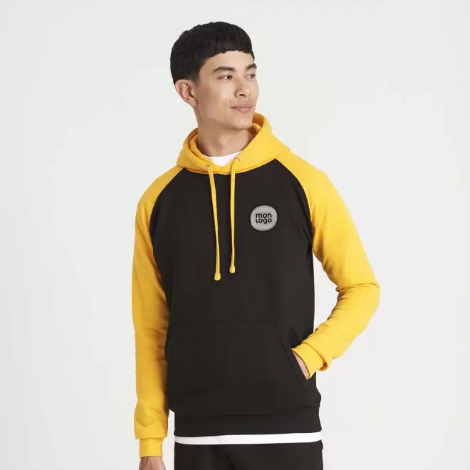 SWEAT CAPUCHE PERSONNALISABLE MIXTE 'VARSITA'