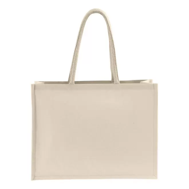 SAC COTON 230G ET LAMINE PERSONNALISABLE 'PERLOU'