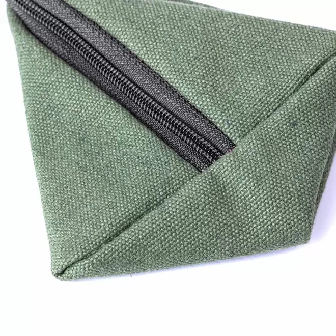 PORTE MONNAIE PERSONNALISABLE EN CANVAS 'PYRAM'