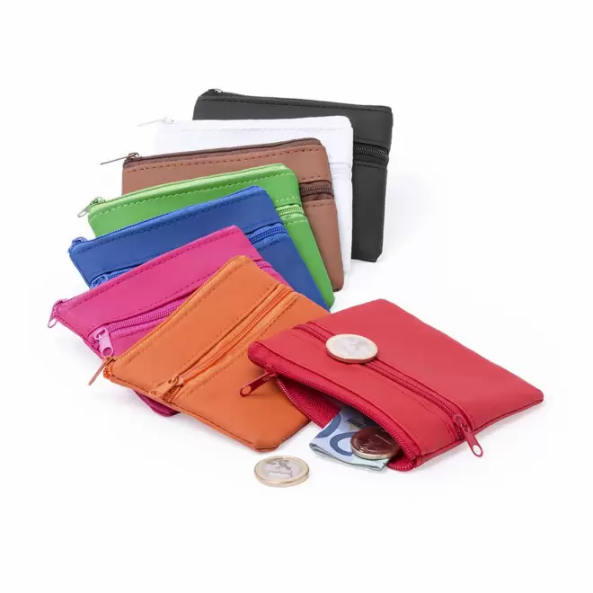 PORTE MONNAIE EN PU PERSONNALISABLE 'KIPSY DOUBLE'