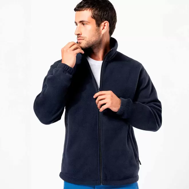 VESTE POLAIRE PERSONNALISABLE 'KARIPOL ZIPPE ELASTIQUE'