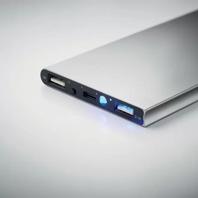 POWERBANK 8000 ALU RECYCLE PERSONNALISABLE 'POWERBUST'