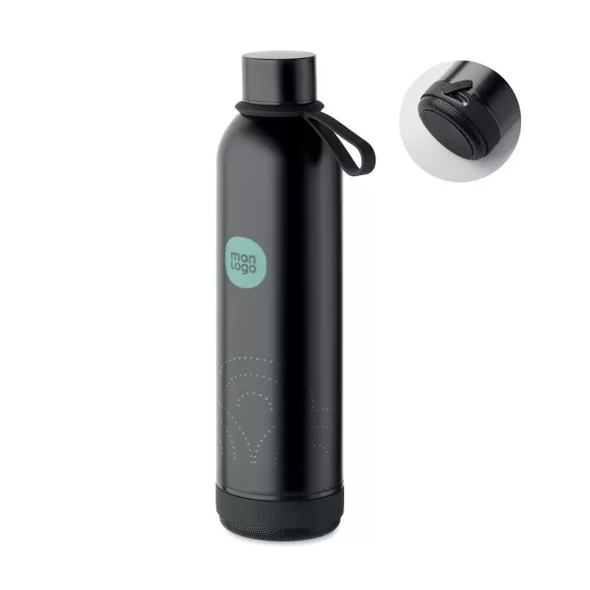 BOUTEILLE 500ML PERSONNALISABLE HAUT PARLEUR 3W 'SOUDO'
