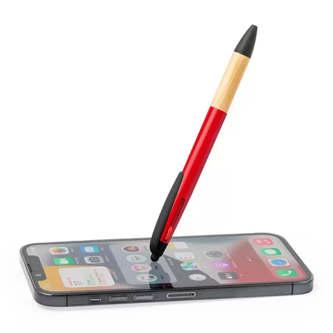 STYLO 3 COUL AVEC STYLET PERSONNALISABLE 'MAYALL BAMBOU'