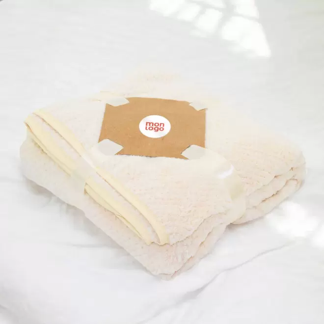 PLAID FLUFFY PERSONNALISABLE 'HOTSE' 200GR/M²