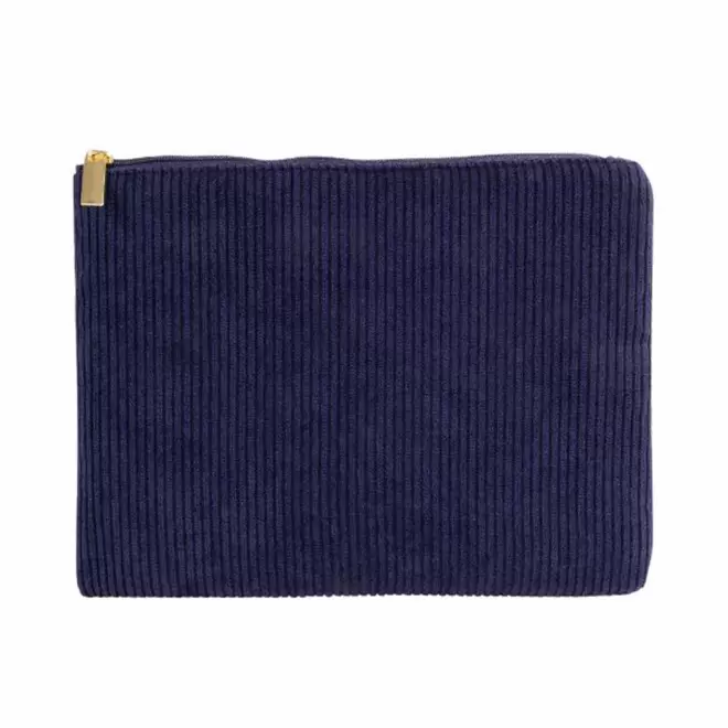 TROUSSE EN VELOURS COTELE PERSONNALISABLE 'SIDO'