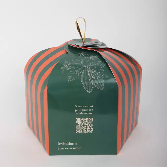 PANETTONE 100 G PERSONNALISABLE 'BRIE' 