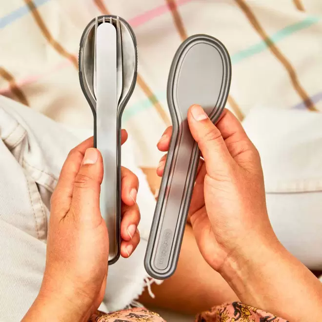 SET DE COUVERTS AVEC BOITE PERSONNALISABLE 'CUTLERY'