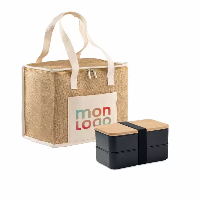 SET PERSONNALISE LUNCHBOX ET SAC ISO 'CARLITO ONE'