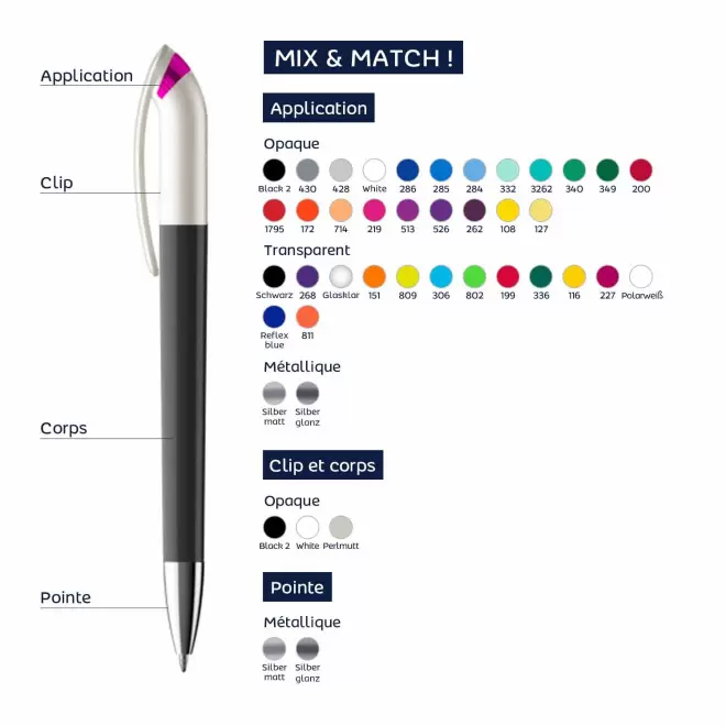 STYLO PUBLICITAIRE 'UGGI'