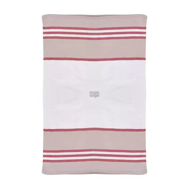 TORCHON CUISINE COTON PERSONNALISE 240GR/M2 'KARIVA'