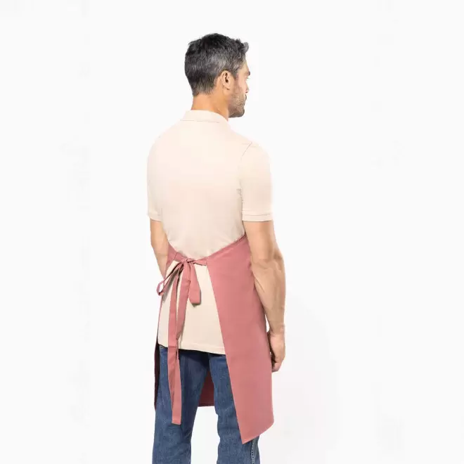 TABLIER LONG PERSONNALISE COTON 280G POCHE 'KARITAB'