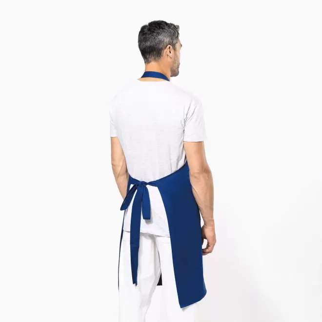 TABLIER LONG EN COTON PERSONNALISE 280G POCHE BIO 'KARITAB'